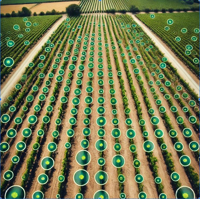 replantación inteligente con visión artificial e IA